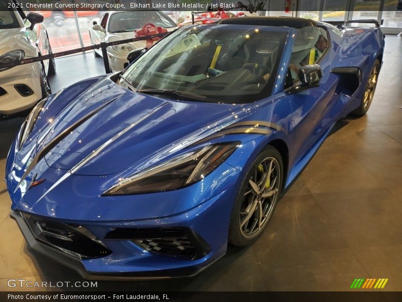  2021 Corvette Stingray Coupe Elkhart Lake Blue Metallic