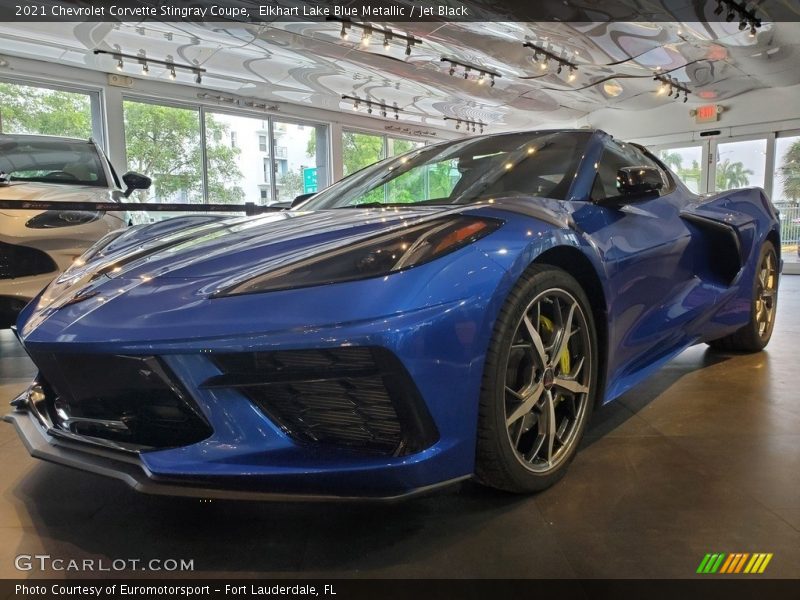  2021 Corvette Stingray Coupe Elkhart Lake Blue Metallic