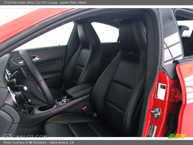 Jupiter Red / Black 2019 Mercedes-Benz CLA 250 Coupe