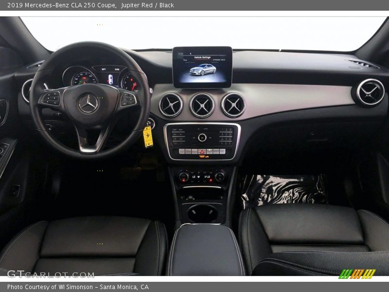 Jupiter Red / Black 2019 Mercedes-Benz CLA 250 Coupe