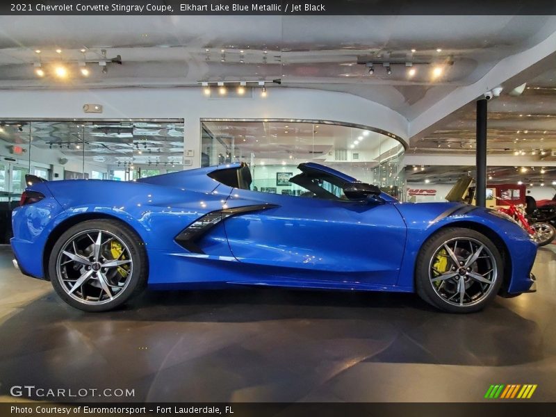  2021 Corvette Stingray Coupe Elkhart Lake Blue Metallic