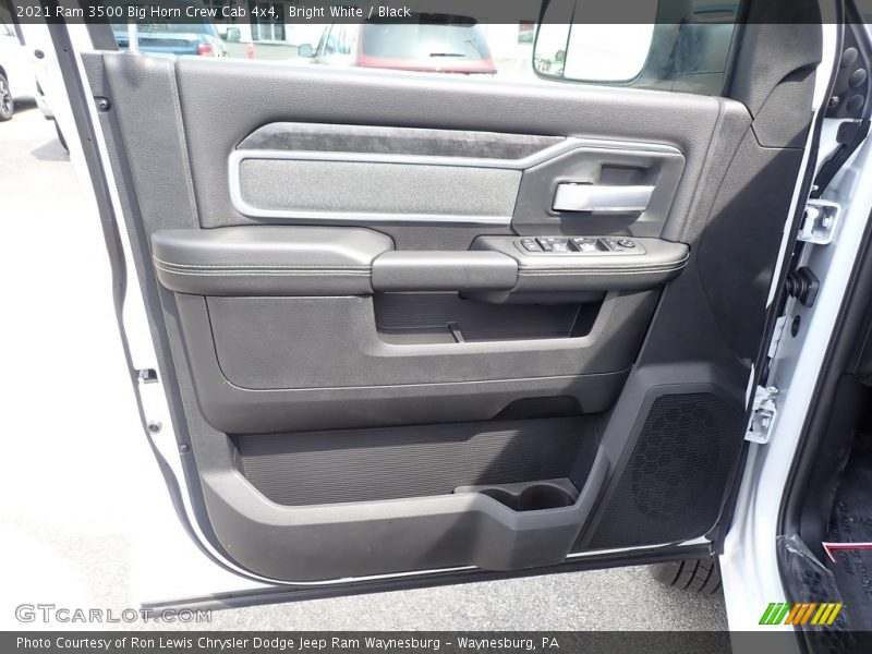 Bright White / Black 2021 Ram 3500 Big Horn Crew Cab 4x4