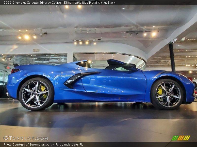  2021 Corvette Stingray Coupe Elkhart Lake Blue Metallic