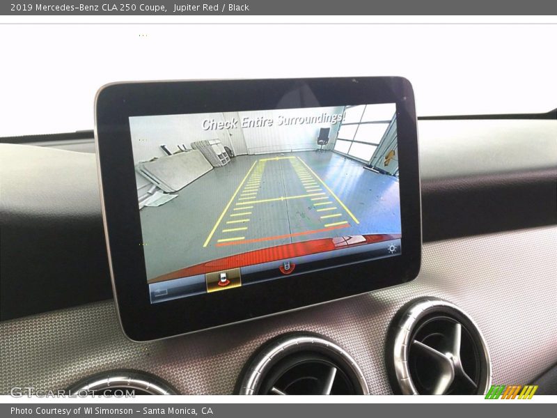 Jupiter Red / Black 2019 Mercedes-Benz CLA 250 Coupe