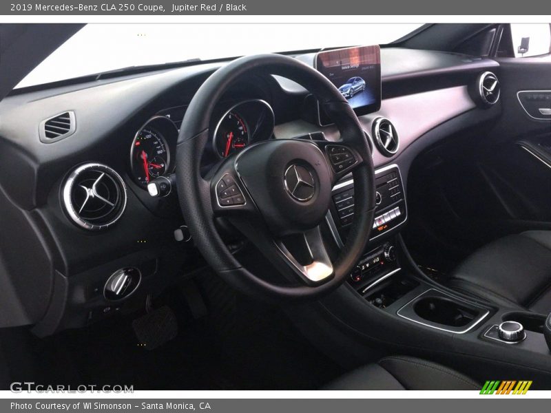 Jupiter Red / Black 2019 Mercedes-Benz CLA 250 Coupe