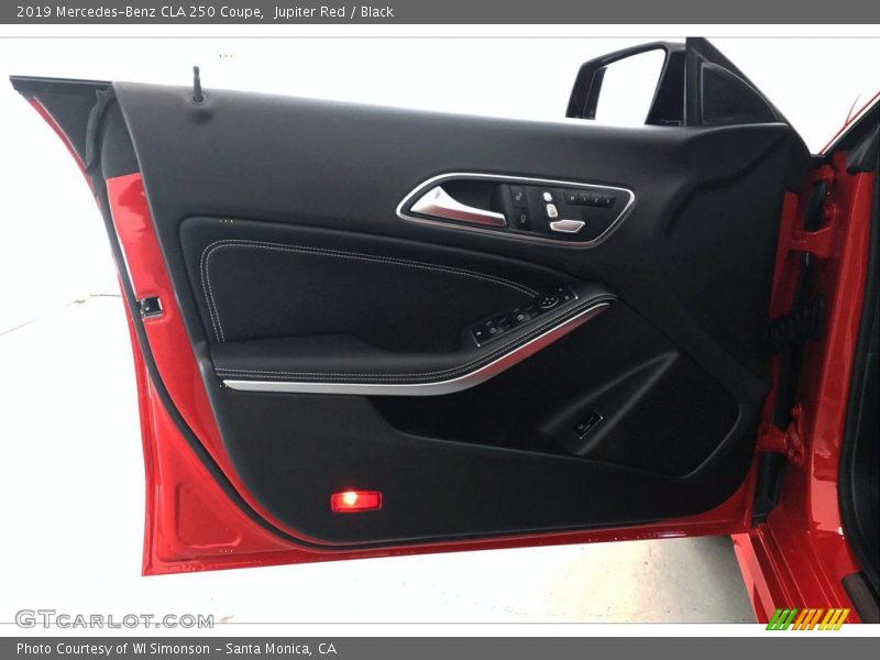 Jupiter Red / Black 2019 Mercedes-Benz CLA 250 Coupe