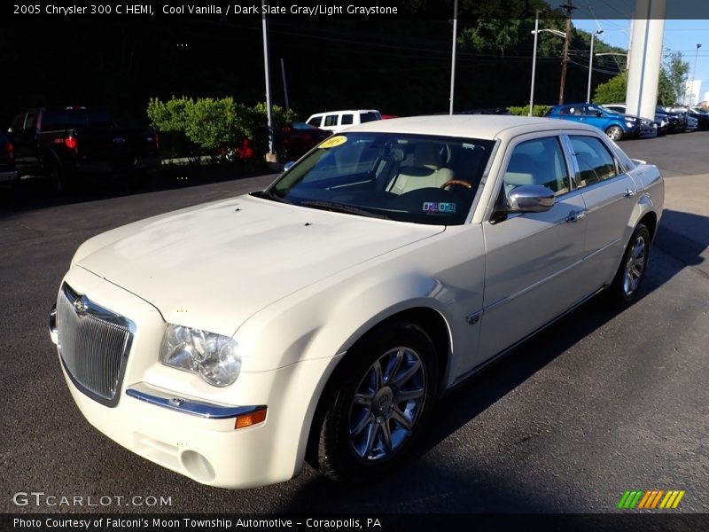 Cool Vanilla / Dark Slate Gray/Light Graystone 2005 Chrysler 300 C HEMI