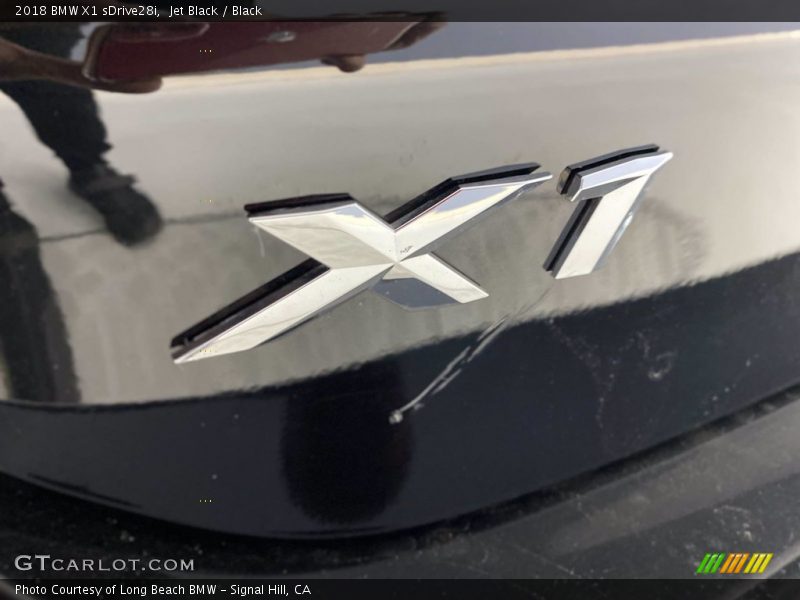Jet Black / Black 2018 BMW X1 sDrive28i