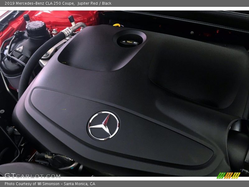 Jupiter Red / Black 2019 Mercedes-Benz CLA 250 Coupe