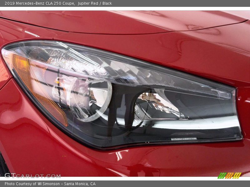 Jupiter Red / Black 2019 Mercedes-Benz CLA 250 Coupe