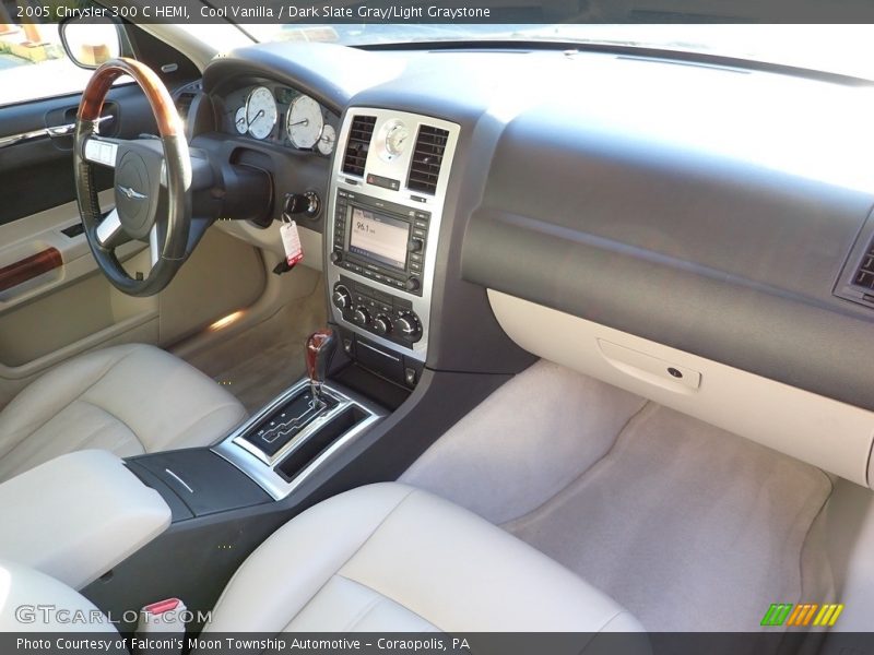 Cool Vanilla / Dark Slate Gray/Light Graystone 2005 Chrysler 300 C HEMI
