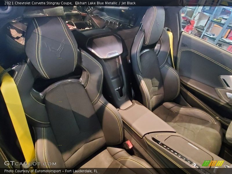 Front Seat of 2021 Corvette Stingray Coupe