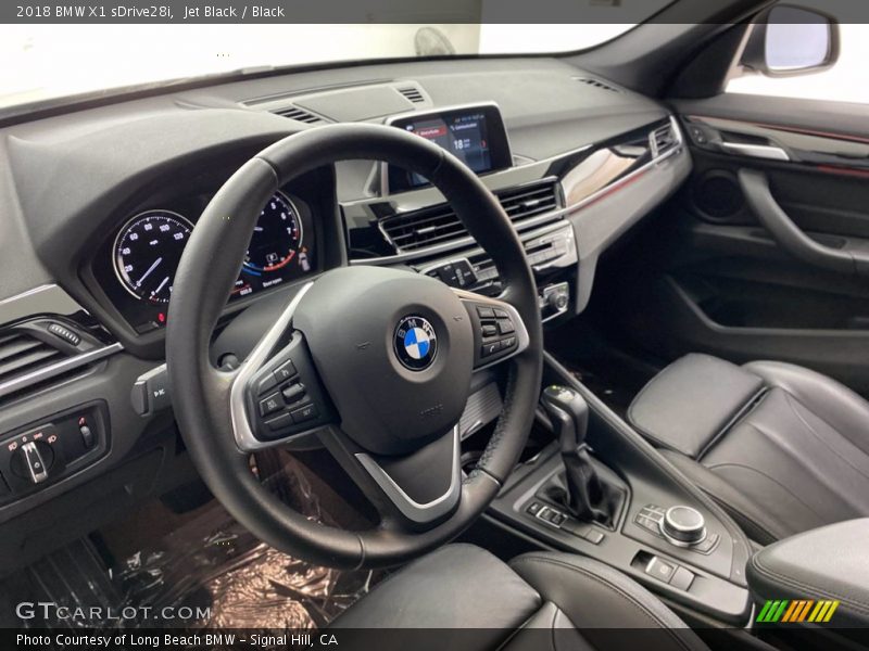 Jet Black / Black 2018 BMW X1 sDrive28i