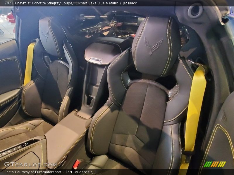 Front Seat of 2021 Corvette Stingray Coupe