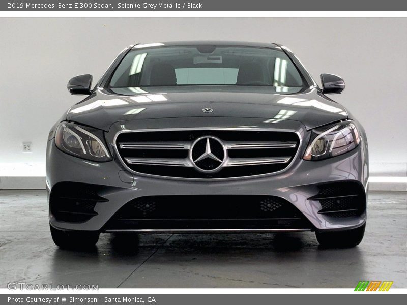 Selenite Grey Metallic / Black 2019 Mercedes-Benz E 300 Sedan