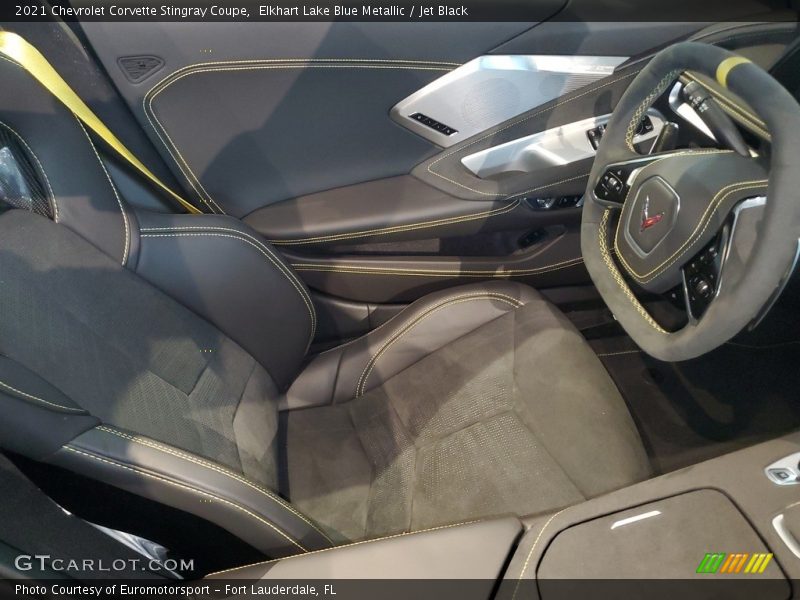 Front Seat of 2021 Corvette Stingray Coupe