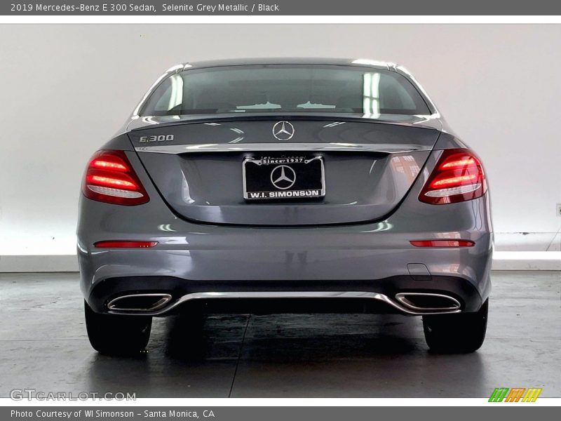 Selenite Grey Metallic / Black 2019 Mercedes-Benz E 300 Sedan