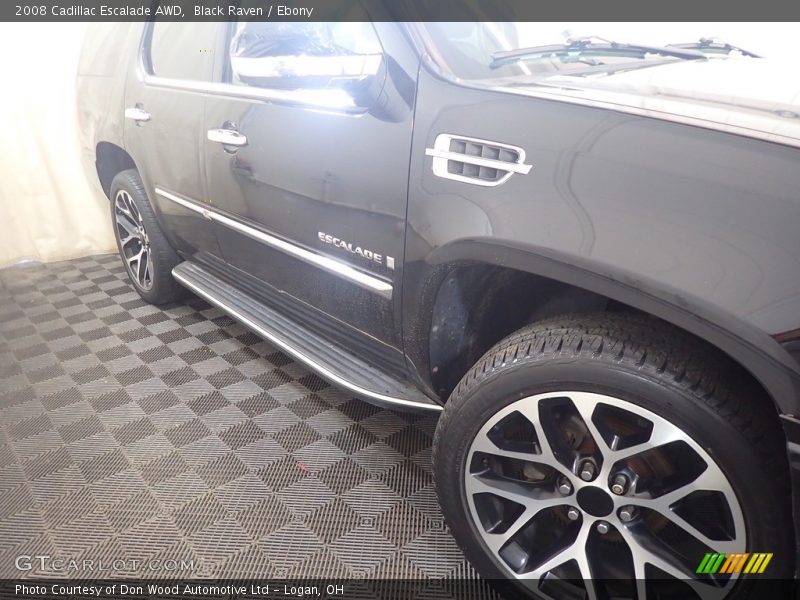Black Raven / Ebony 2008 Cadillac Escalade AWD