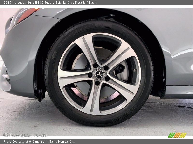 Selenite Grey Metallic / Black 2019 Mercedes-Benz E 300 Sedan