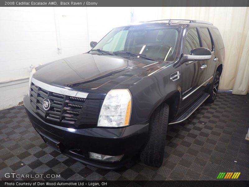 Black Raven / Ebony 2008 Cadillac Escalade AWD