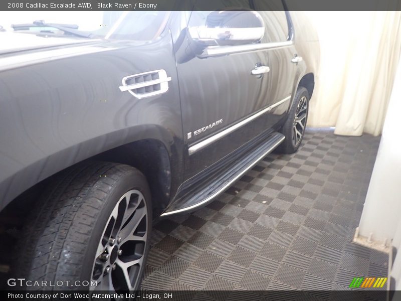 Black Raven / Ebony 2008 Cadillac Escalade AWD