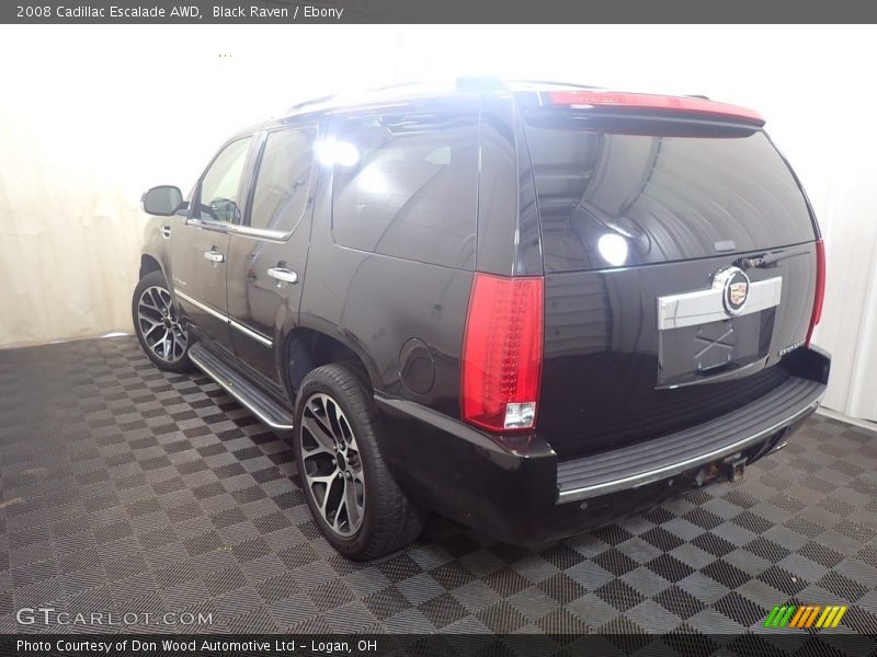 Black Raven / Ebony 2008 Cadillac Escalade AWD
