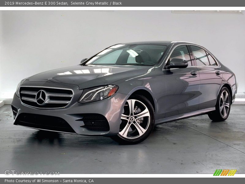 Selenite Grey Metallic / Black 2019 Mercedes-Benz E 300 Sedan