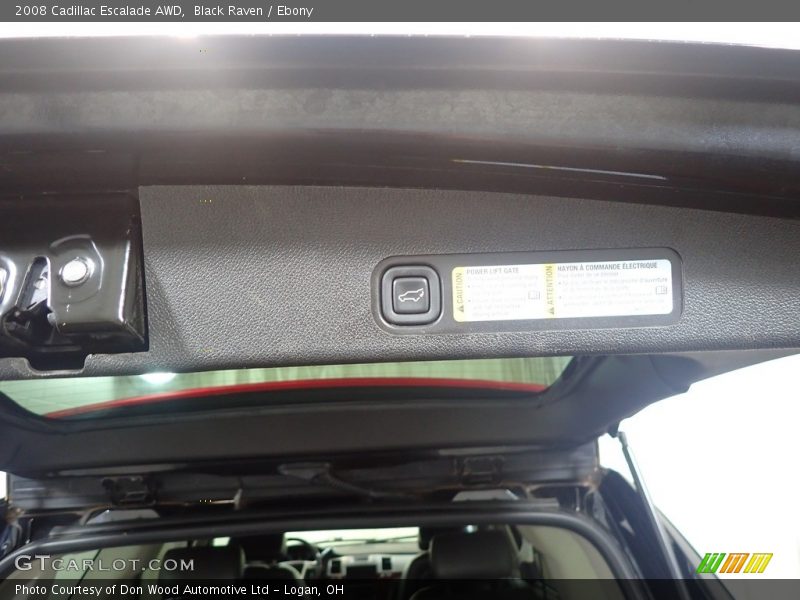 Black Raven / Ebony 2008 Cadillac Escalade AWD
