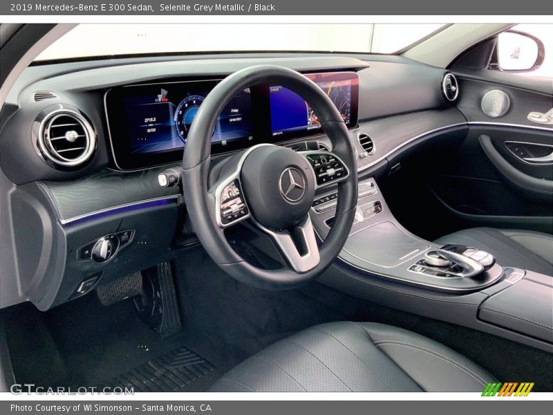 Selenite Grey Metallic / Black 2019 Mercedes-Benz E 300 Sedan