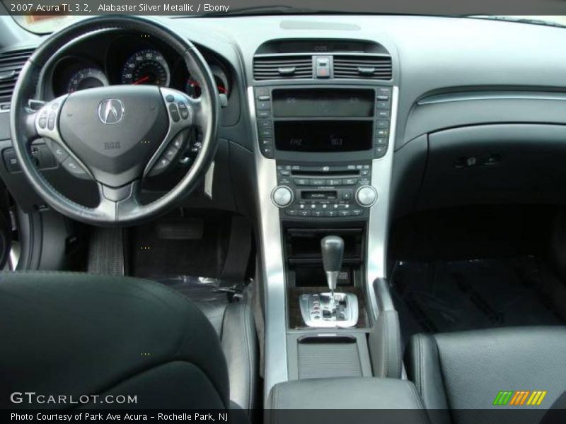 Alabaster Silver Metallic / Ebony 2007 Acura TL 3.2