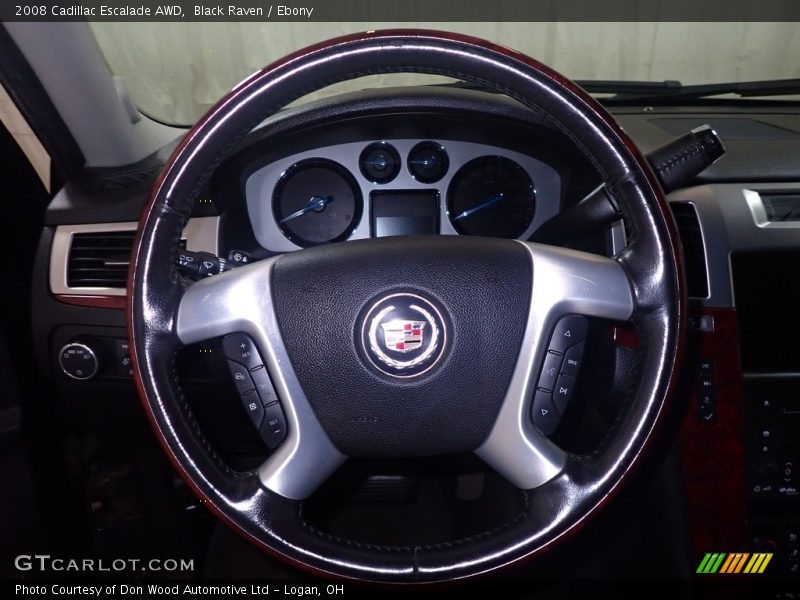Black Raven / Ebony 2008 Cadillac Escalade AWD