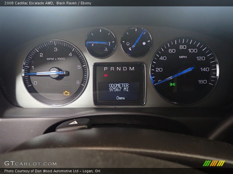 Black Raven / Ebony 2008 Cadillac Escalade AWD