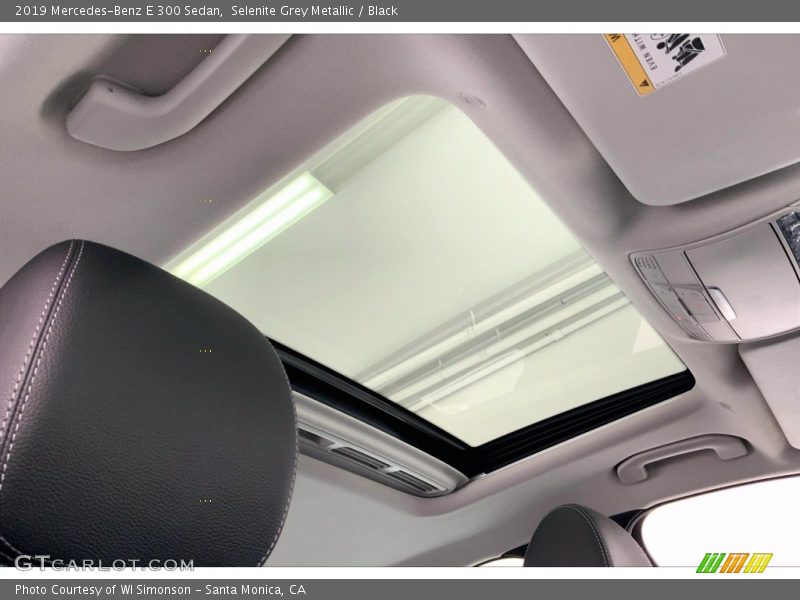 Selenite Grey Metallic / Black 2019 Mercedes-Benz E 300 Sedan