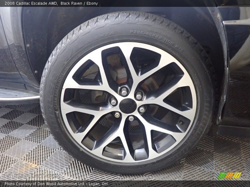 Black Raven / Ebony 2008 Cadillac Escalade AWD