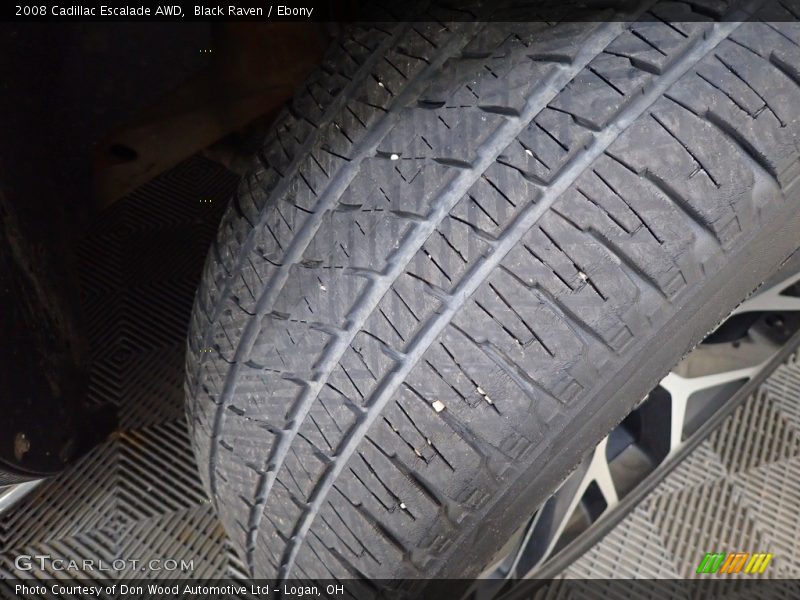 Black Raven / Ebony 2008 Cadillac Escalade AWD