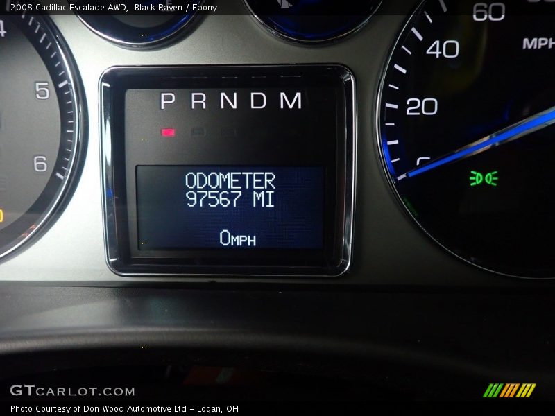 Black Raven / Ebony 2008 Cadillac Escalade AWD