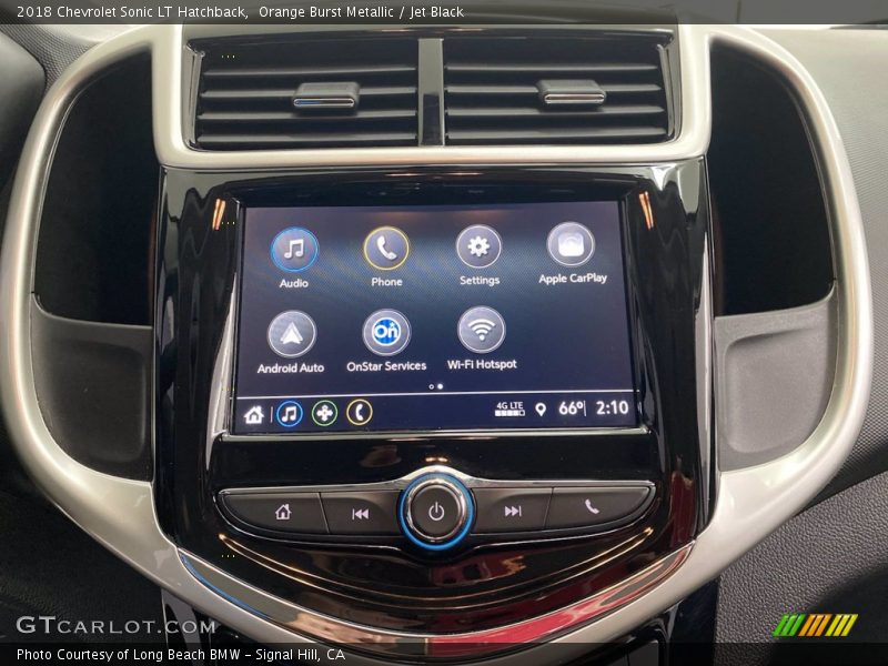 Controls of 2018 Sonic LT Hatchback