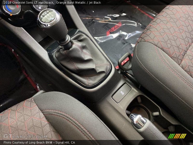  2018 Sonic LT Hatchback 5 Speed Manual Shifter