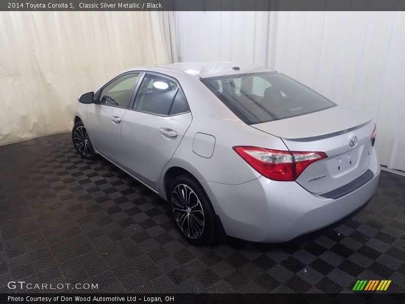 Classic Silver Metallic / Black 2014 Toyota Corolla S