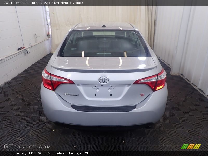 Classic Silver Metallic / Black 2014 Toyota Corolla S