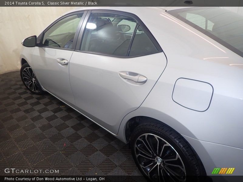 Classic Silver Metallic / Black 2014 Toyota Corolla S