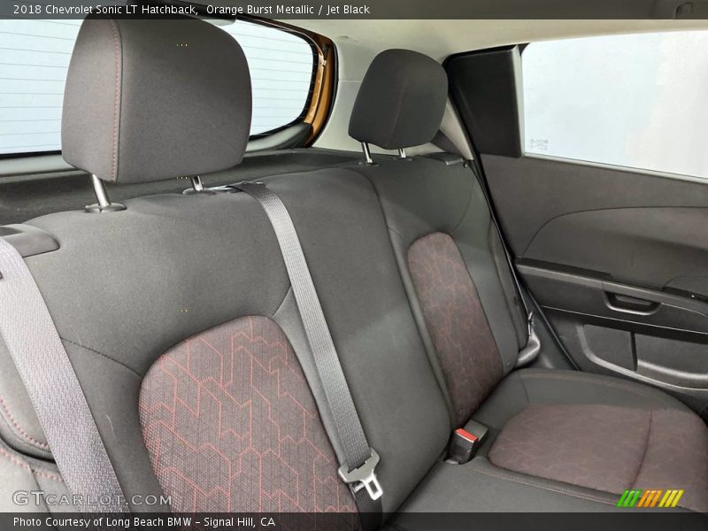 Orange Burst Metallic / Jet Black 2018 Chevrolet Sonic LT Hatchback
