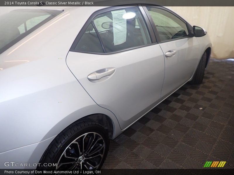 Classic Silver Metallic / Black 2014 Toyota Corolla S