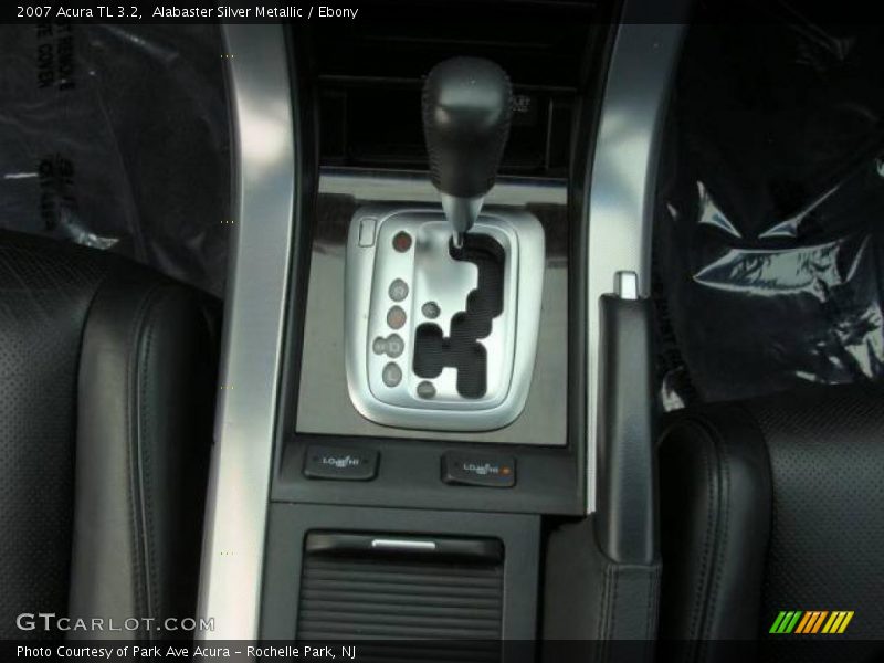 Alabaster Silver Metallic / Ebony 2007 Acura TL 3.2