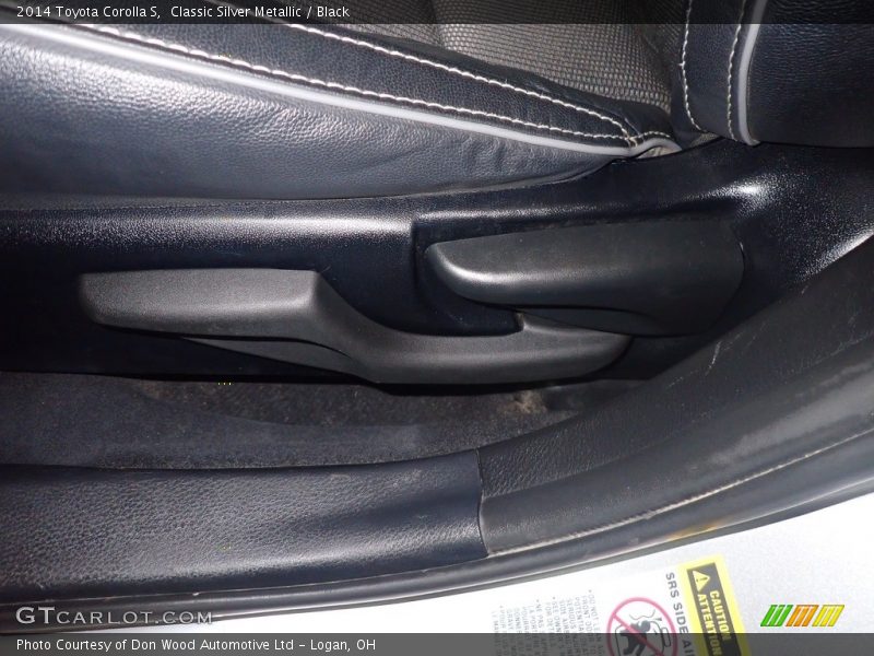 Classic Silver Metallic / Black 2014 Toyota Corolla S
