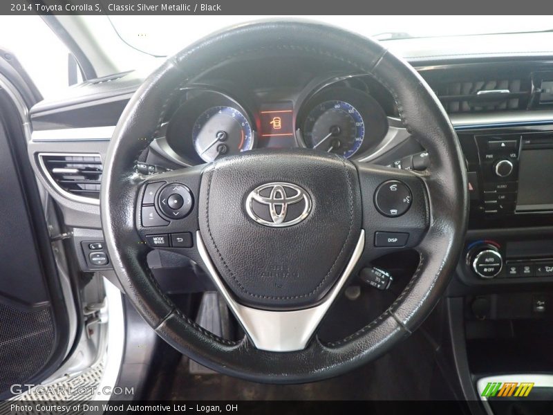 Classic Silver Metallic / Black 2014 Toyota Corolla S