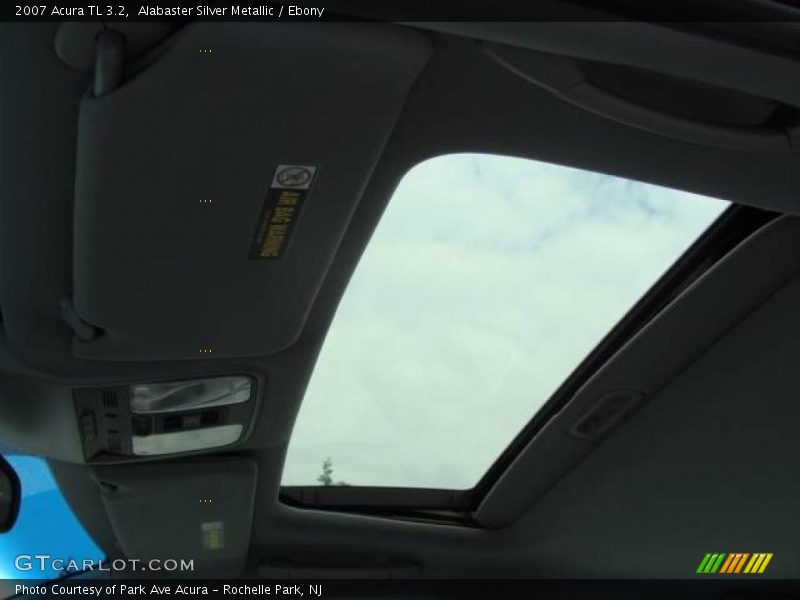 Alabaster Silver Metallic / Ebony 2007 Acura TL 3.2