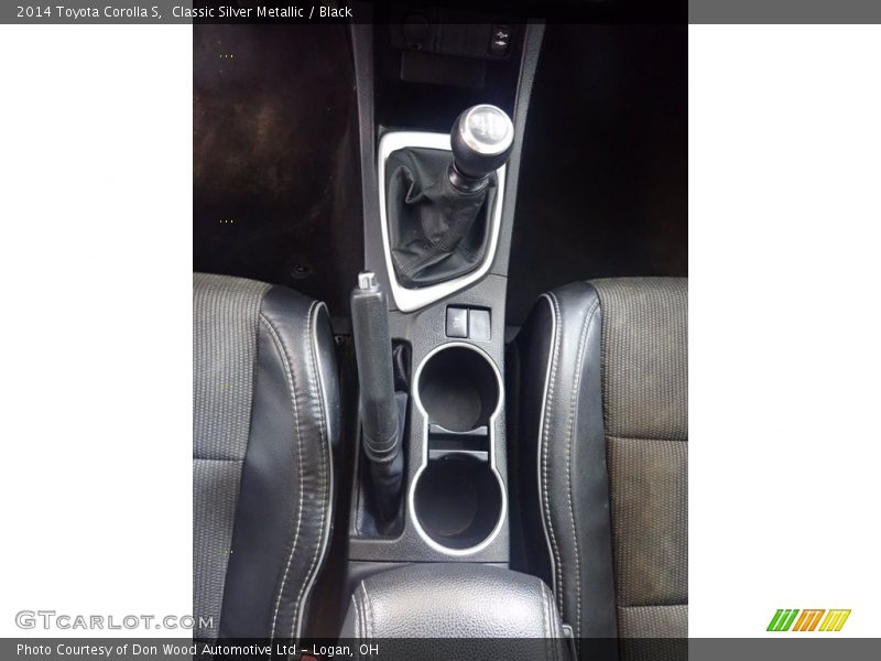 Classic Silver Metallic / Black 2014 Toyota Corolla S