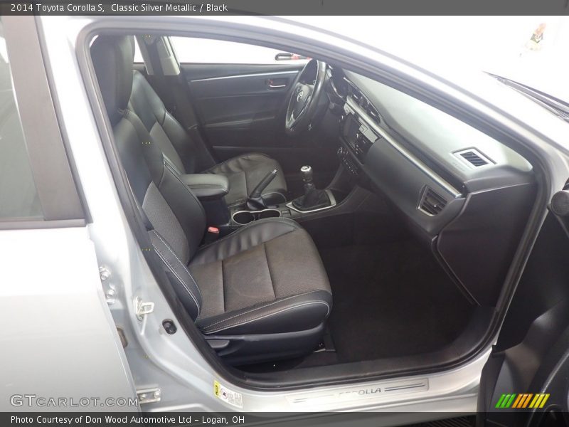 Classic Silver Metallic / Black 2014 Toyota Corolla S