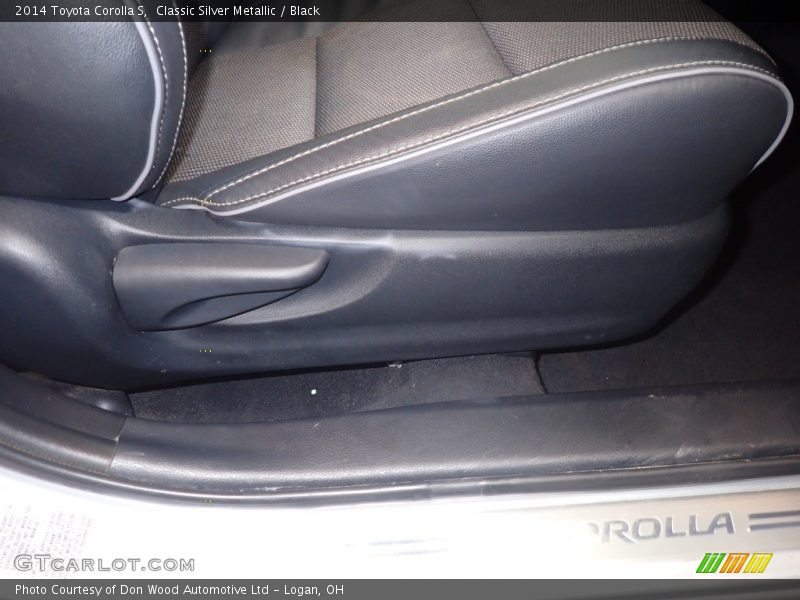 Classic Silver Metallic / Black 2014 Toyota Corolla S